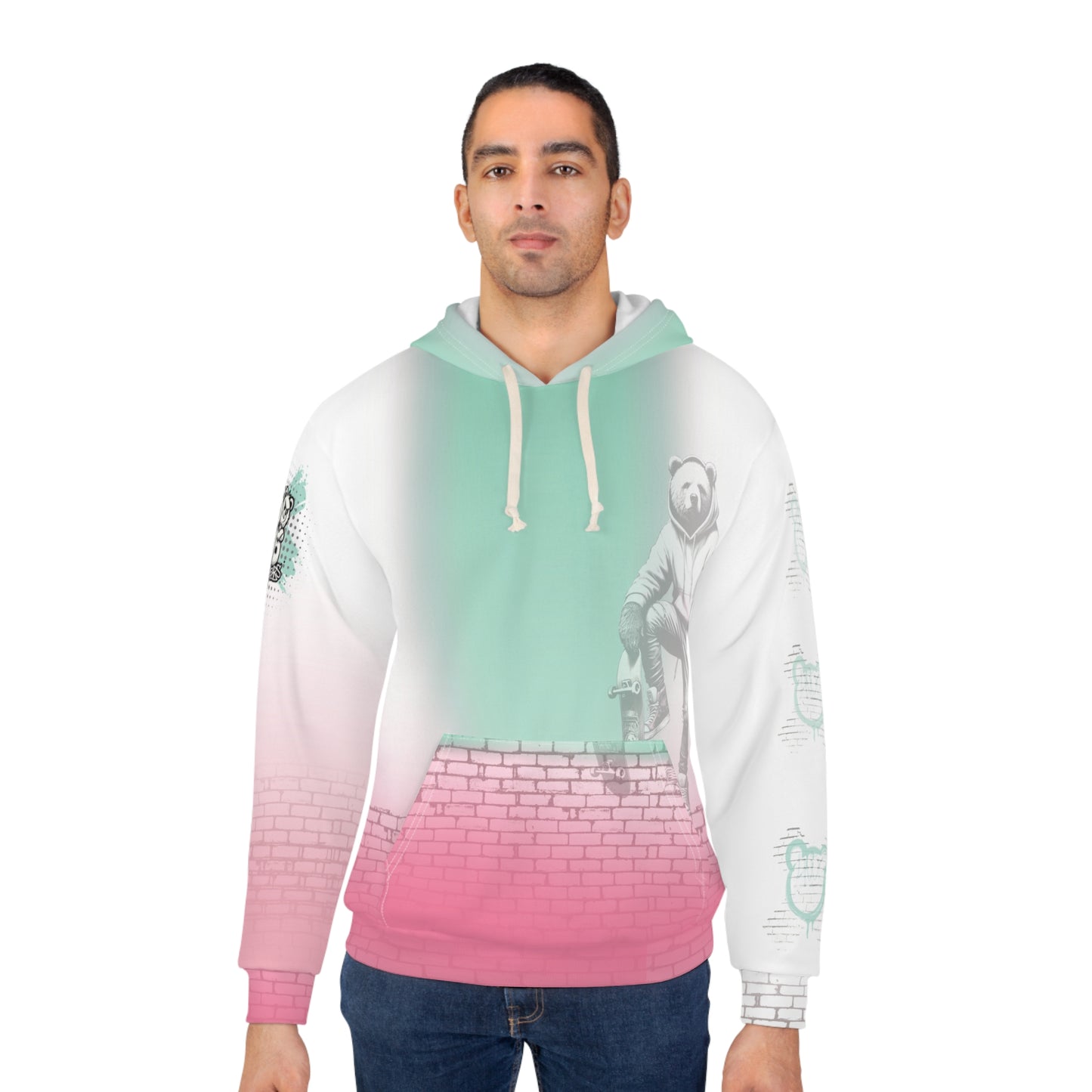 Baddy Bear: Brick & Board Hoodie
