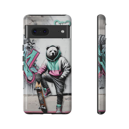 Chill Skate Baddy Bears Tough Phone Case (Google Pixel)