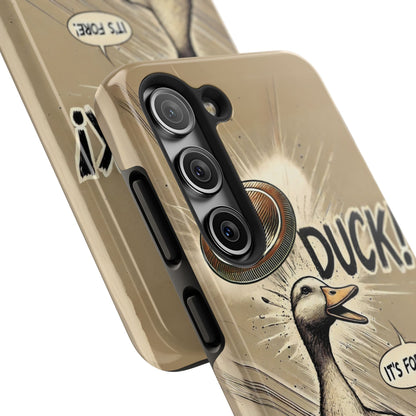 Duck Duck Disc -  Disc Golf Tough Phone Case