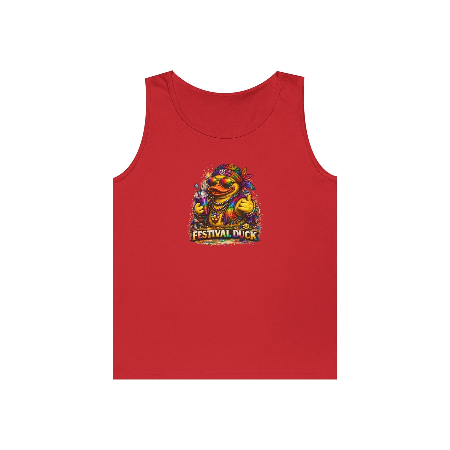 Festival Duck Tank Top — Vintage Urban Rubber Duck Tee
