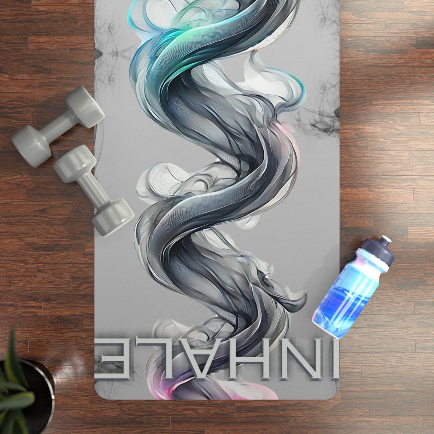 Inhale/Exhale Single Helix Yoga Mat