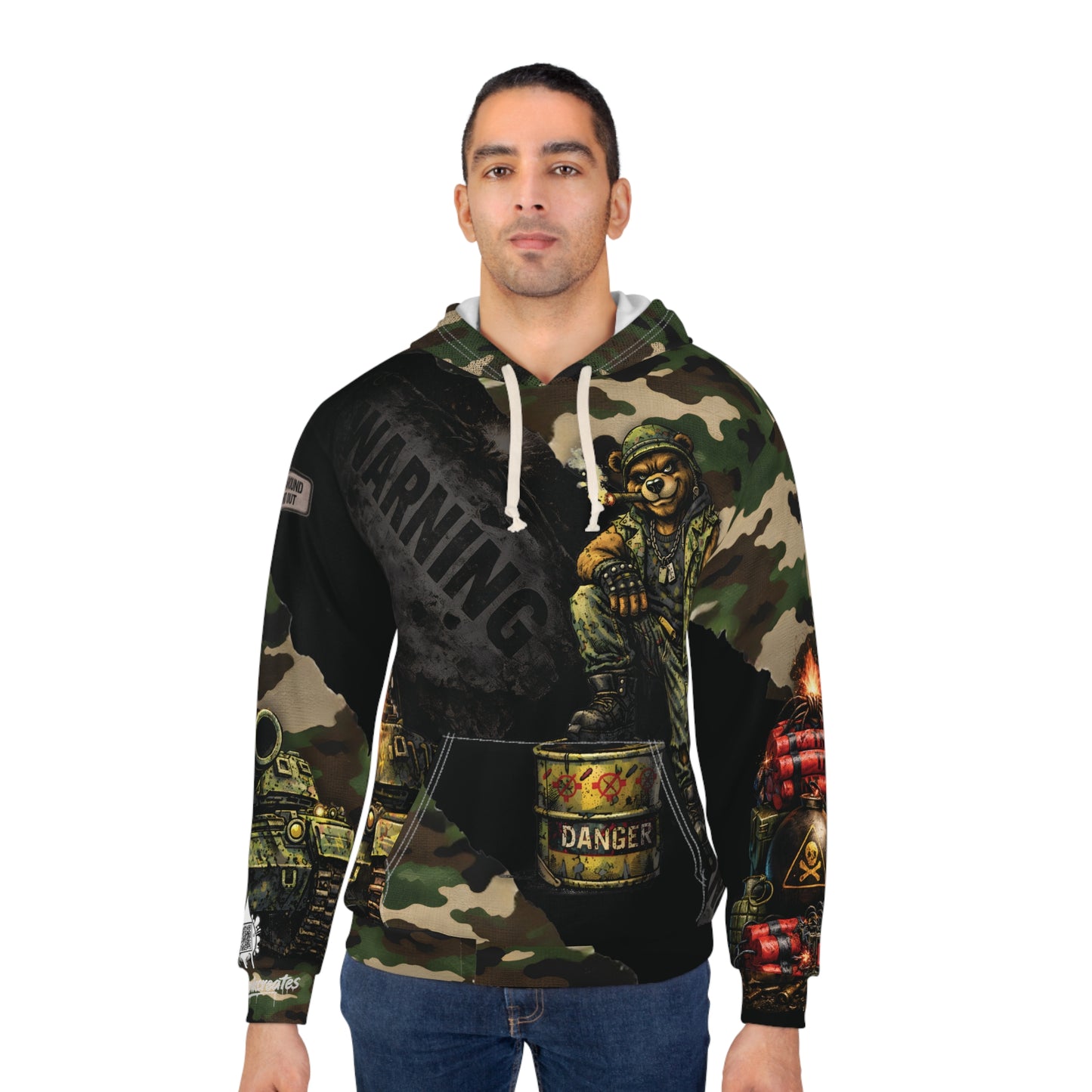 Baddy Bear: Stand Back - Explosive Hoodie