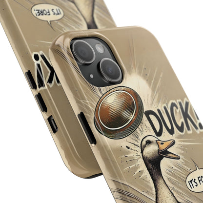Duck Duck Disc -  Disc Golf Tough Phone Case