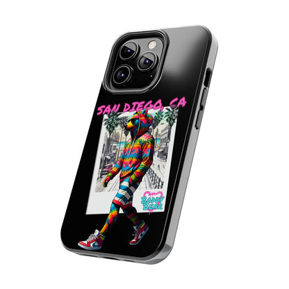 San Diego Beach Baddy Bear Tough Phone Case