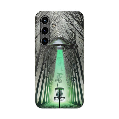 Beam Me Up Disc Golf Tough Phone Case