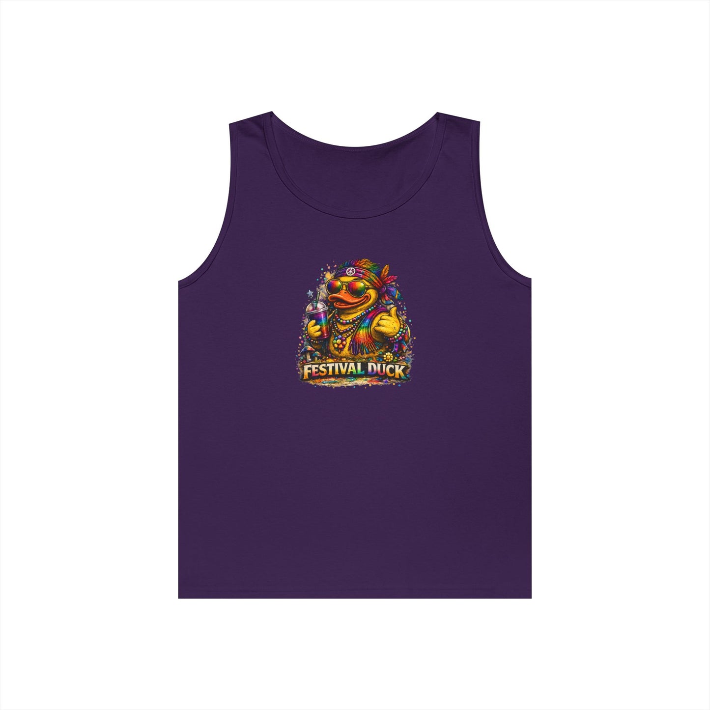 Festival Duck Tank Top — Vintage Urban Rubber Duck Tee