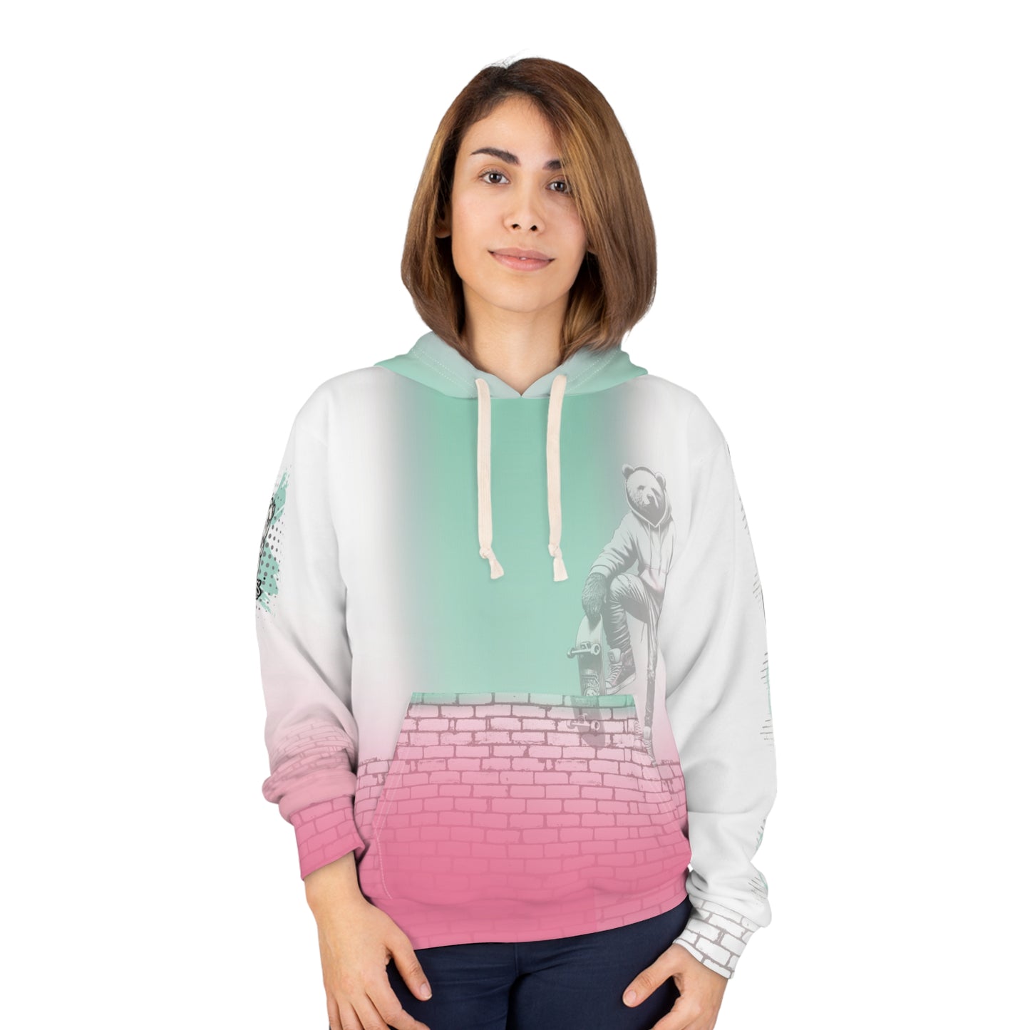 Baddy Bear: Brick & Board Hoodie