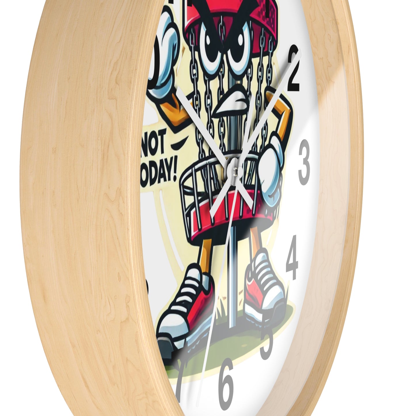 Disc Golf Wall Clock