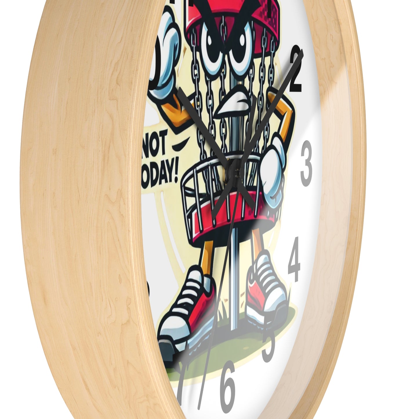 Disc Golf Wall Clock