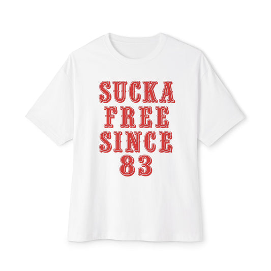Sucka Free Since '83 Niner Fan Tee