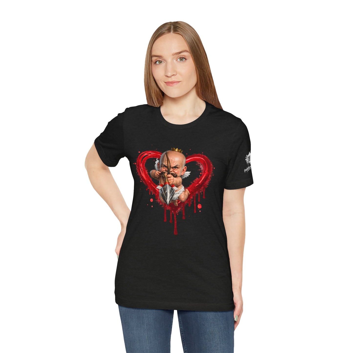 Cupid's Arrow T-Shirt — Valentine's Day Romantic Graphic Tee