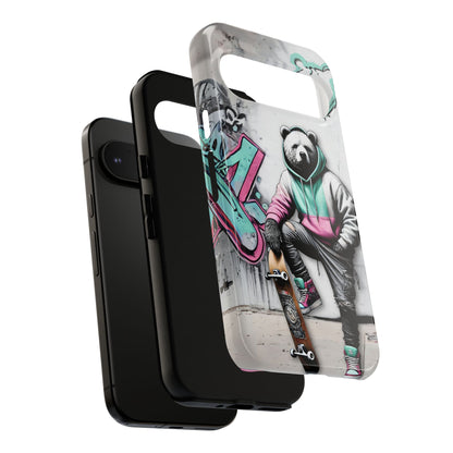 Chill Skate Baddy Bears Tough Phone Case (Google Pixel)