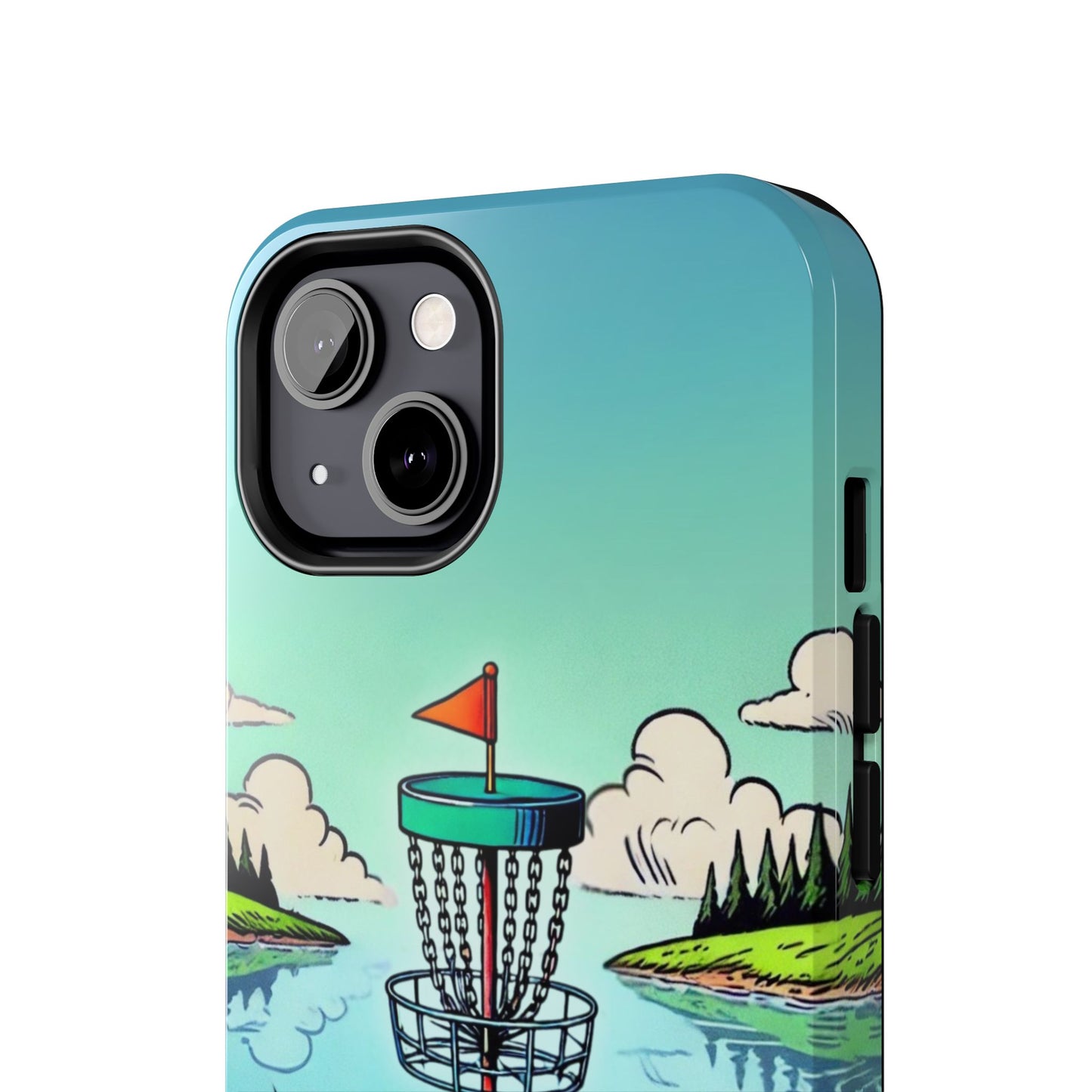 Run The Island - Disc Golf Tough Phone Case