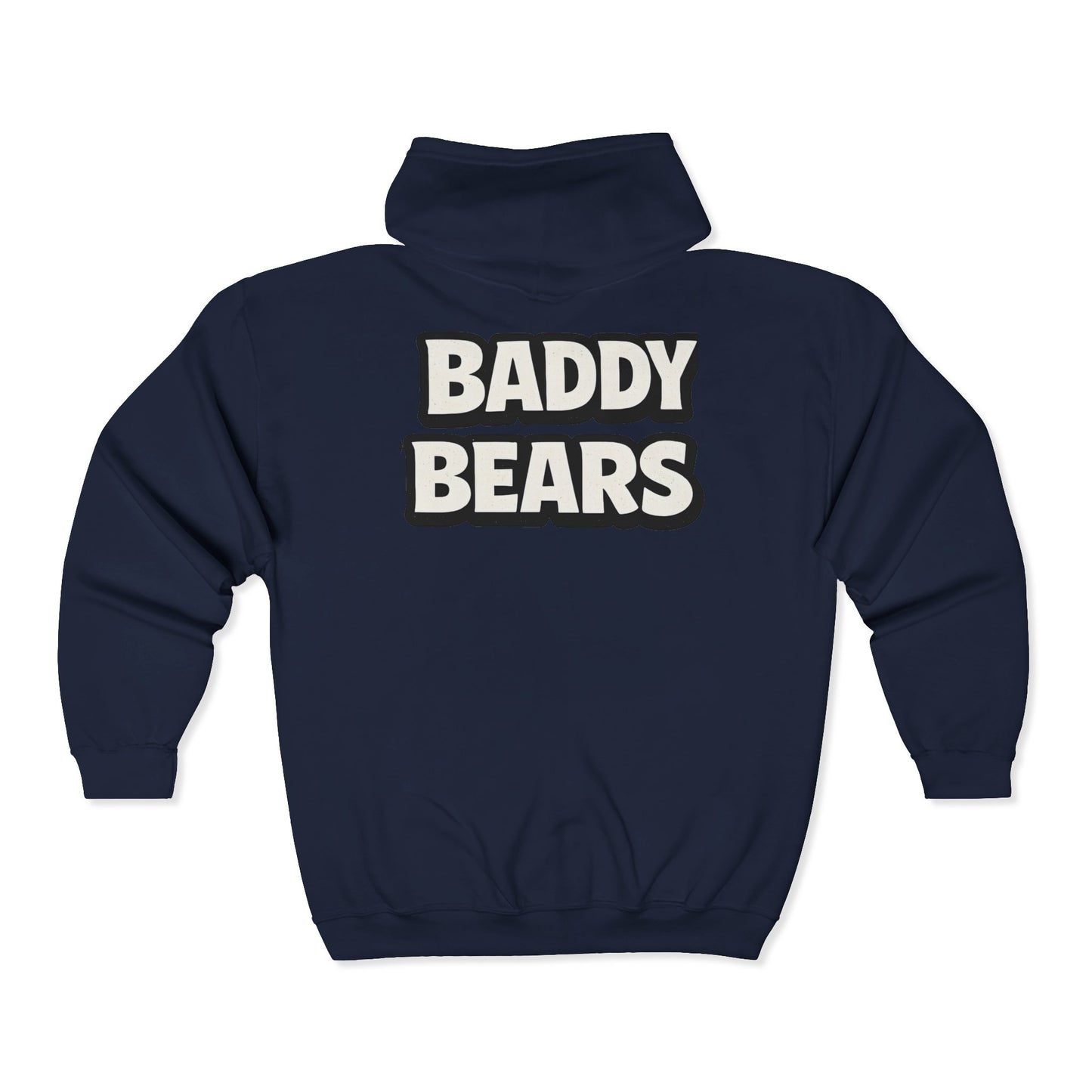 Baddy Bears Face Off Zip Hoodie