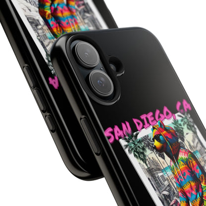 San Diego Beach Baddy Bear Tough Phone Case