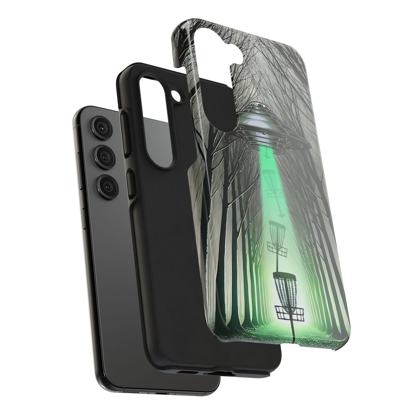 Beam Me Up Disc Golf Tough Phone Case