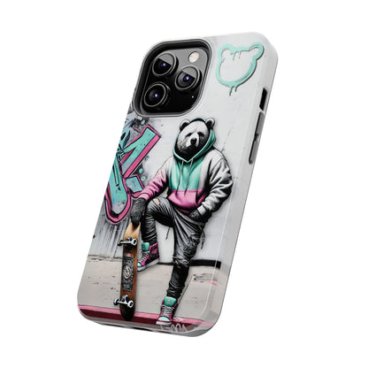 Chill Skate Baddy Bears Tough Phone Case