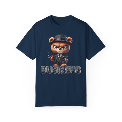 Teddy Bear Stands on Business