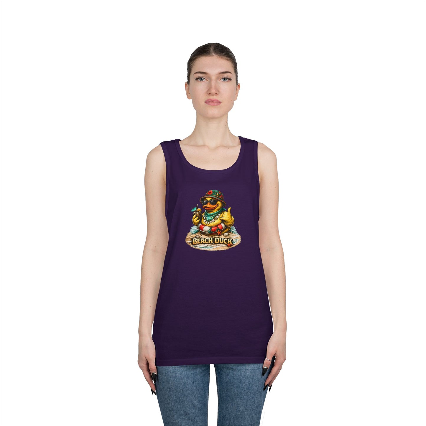 Beach Duck Tank Top
