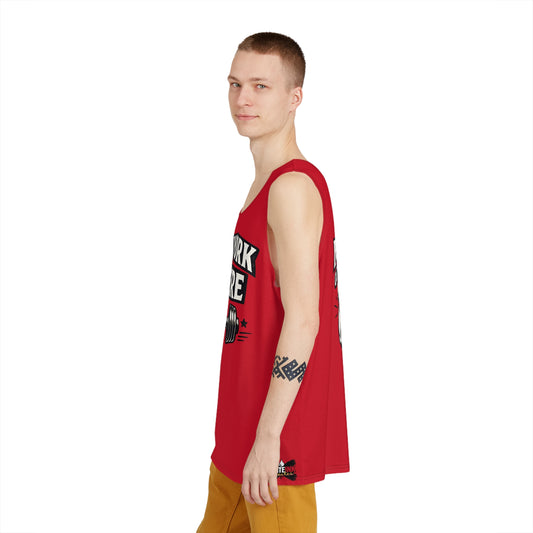 We Work In Here To Flex Out There Tank Top — Men's Fitness Motivational Tank