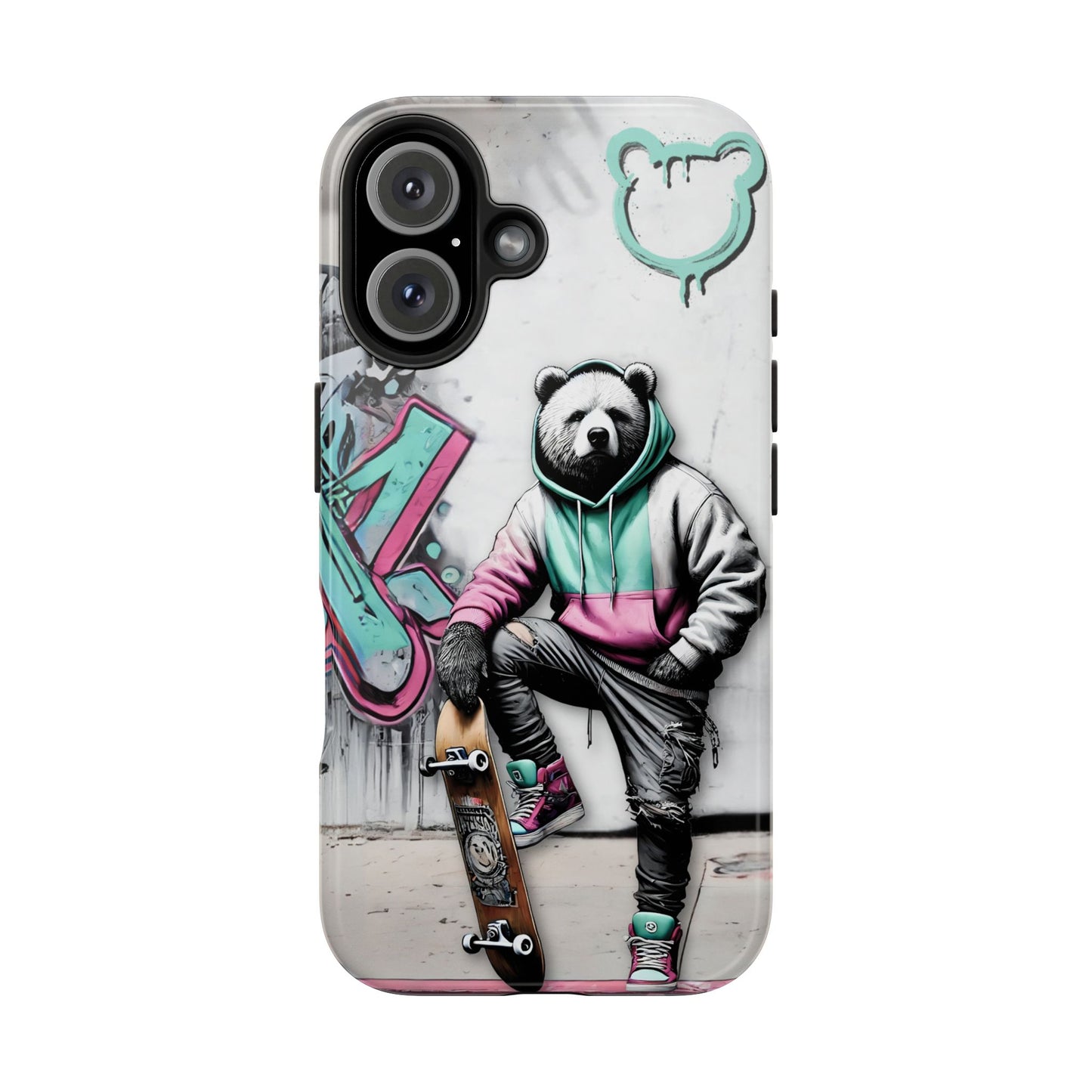 Chill Skate Baddy Bears Tough Phone Case