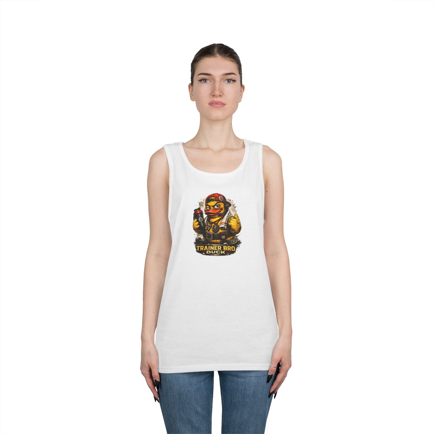 Trainer Bro Tank Top — Vintage Urban Rubber Duck Tee