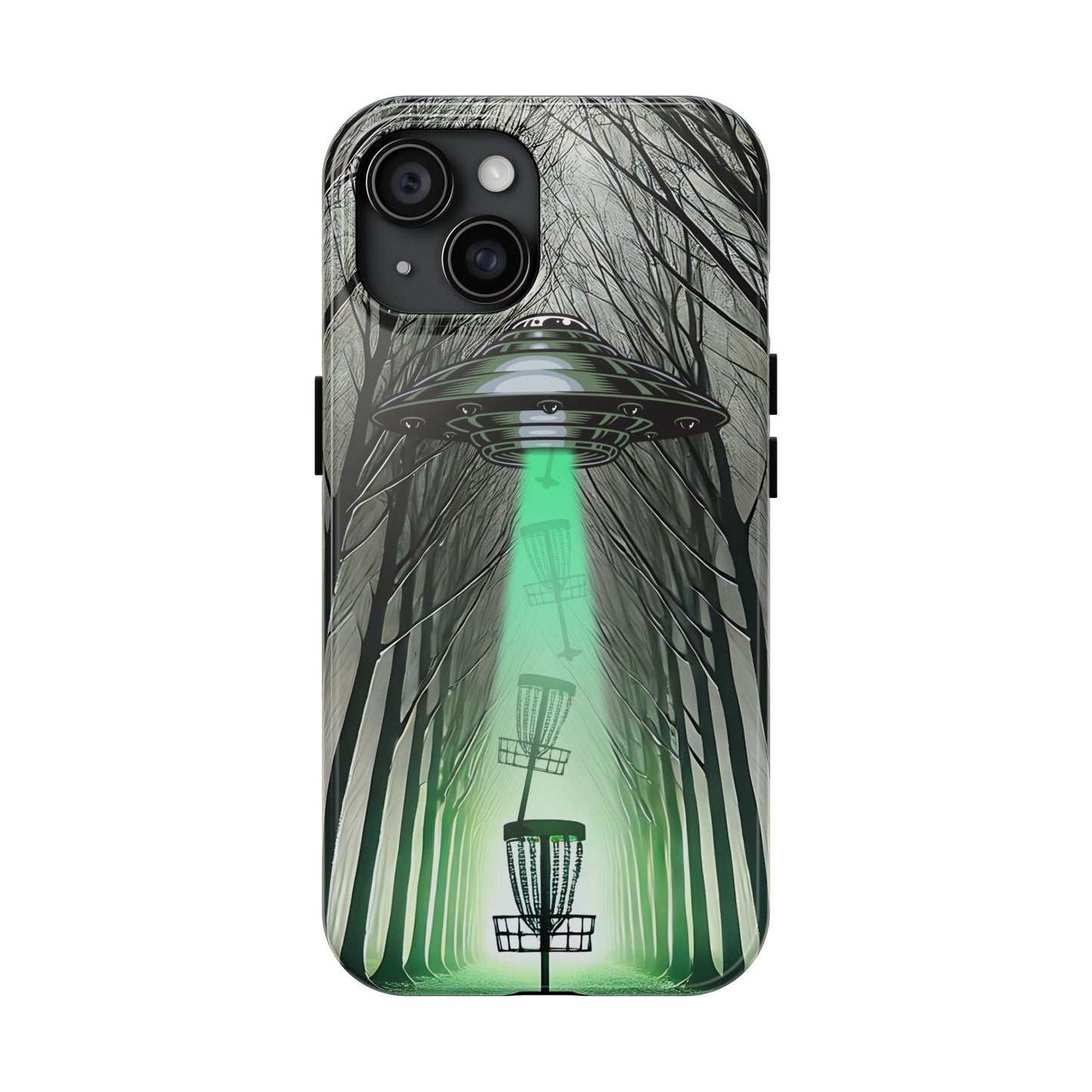 Beam Me Up Disc Golf Tough Phone Case