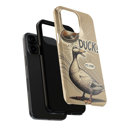 Duck Duck Disc -  Disc Golf Tough Phone Case