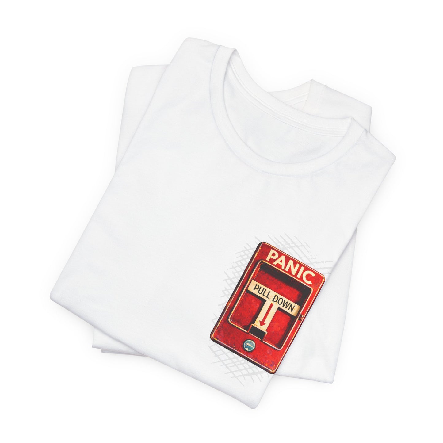 Panic the Clown White Ink Creates T-shirt