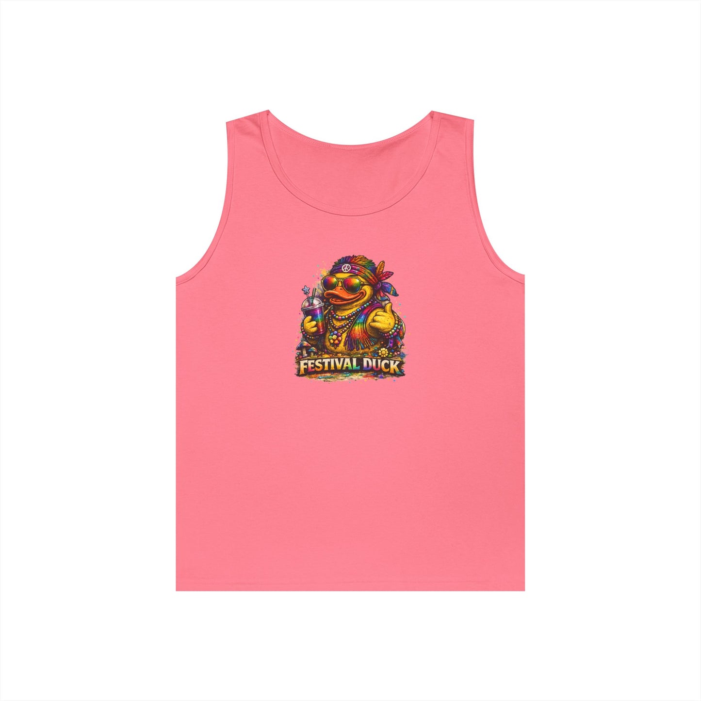 Festival Duck Tank Top — Vintage Urban Rubber Duck Tee