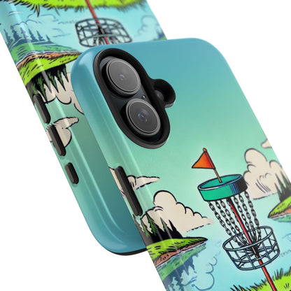 Run The Island - Disc Golf Tough Phone Case