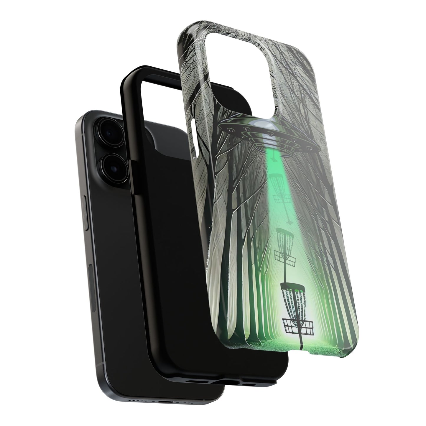 Beam Me Up Disc Golf Tough Phone Case