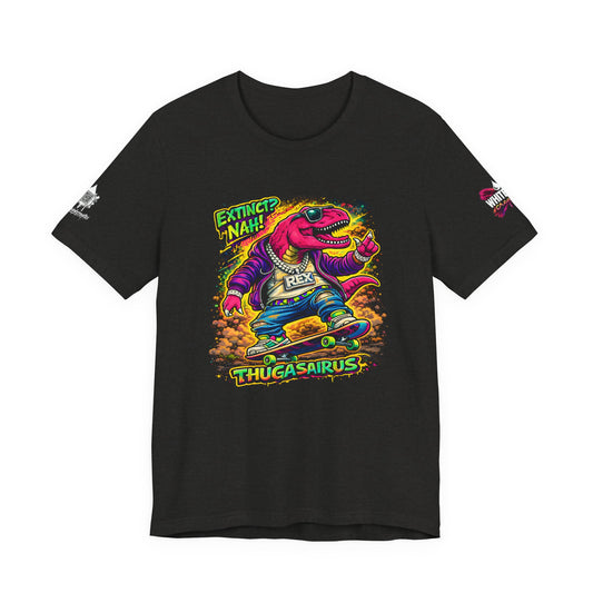 Thugasaurus Skateboard T‑Shirt