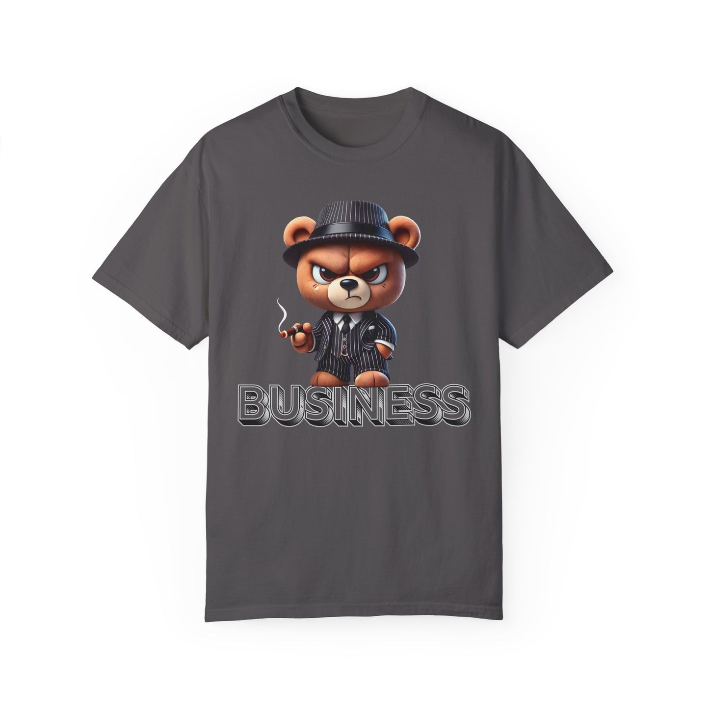 Teddy Bear Stands on Business