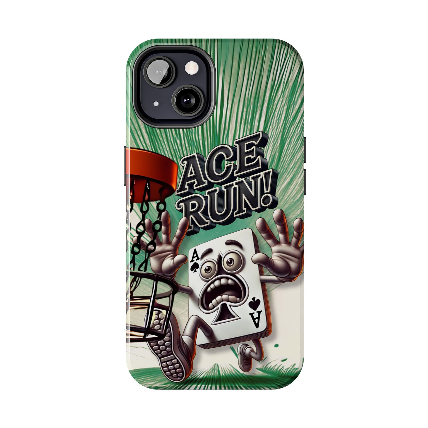 Ace Run! Disc Golf Tough Phone Case