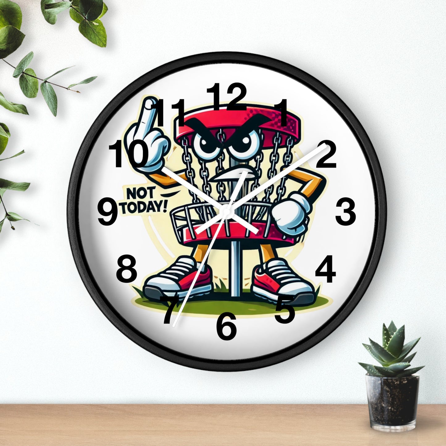 Disc Golf Wall Clock