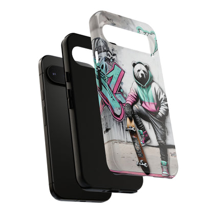 Chill Skate Baddy Bears Tough Phone Case (Google Pixel)