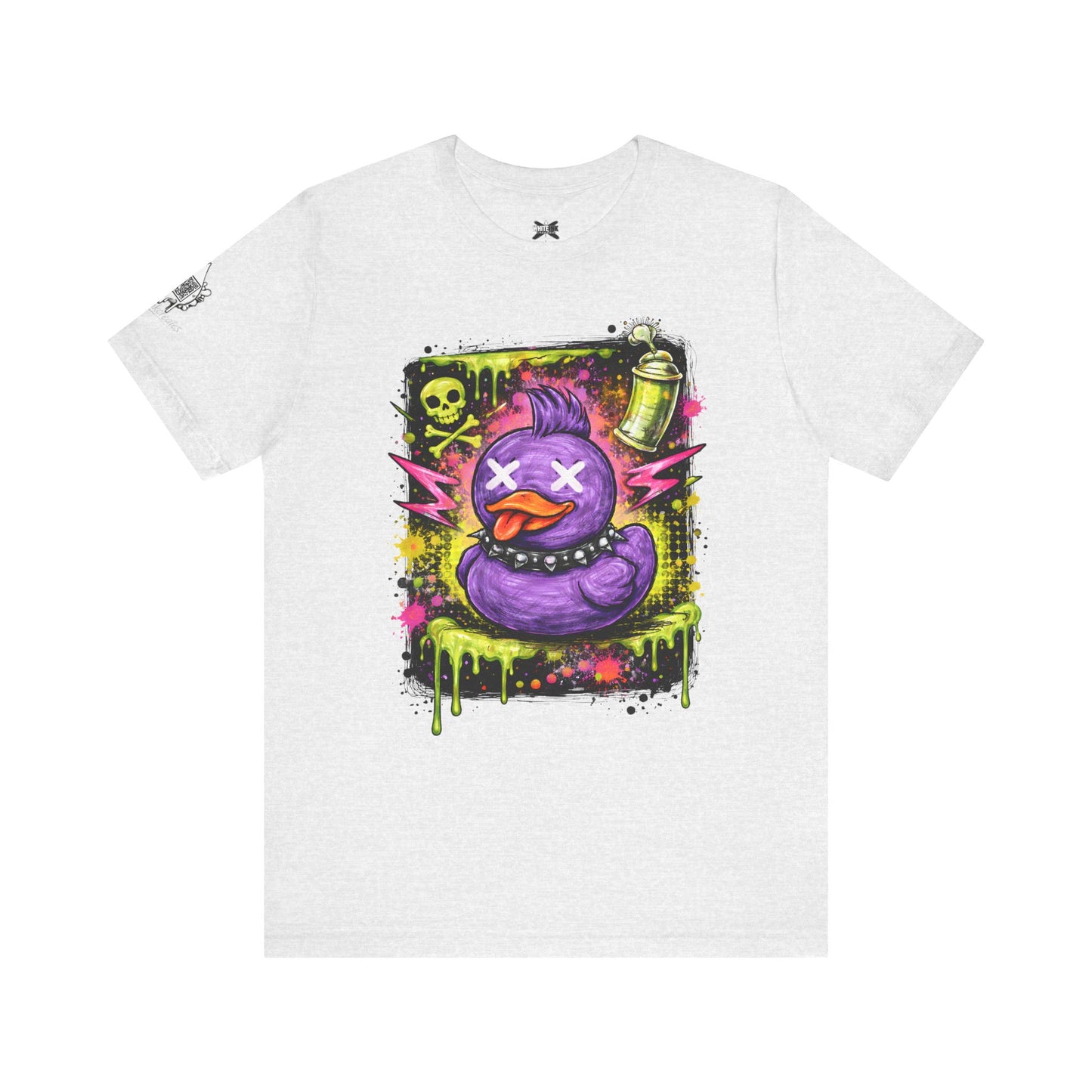 Pond Scum Duck WhiteInk Creates T-shirt