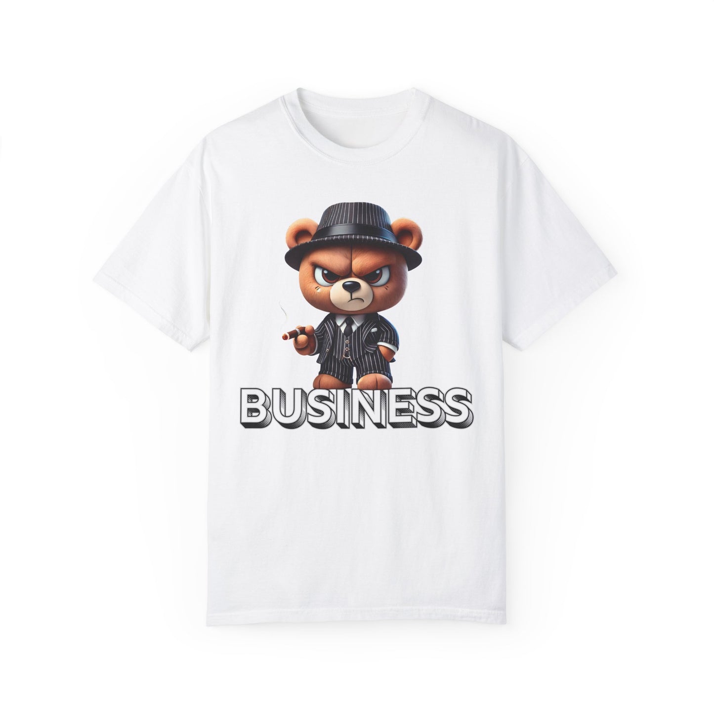 Teddy Bear Stands on Business