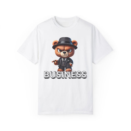 Teddy Bear Stands on Business