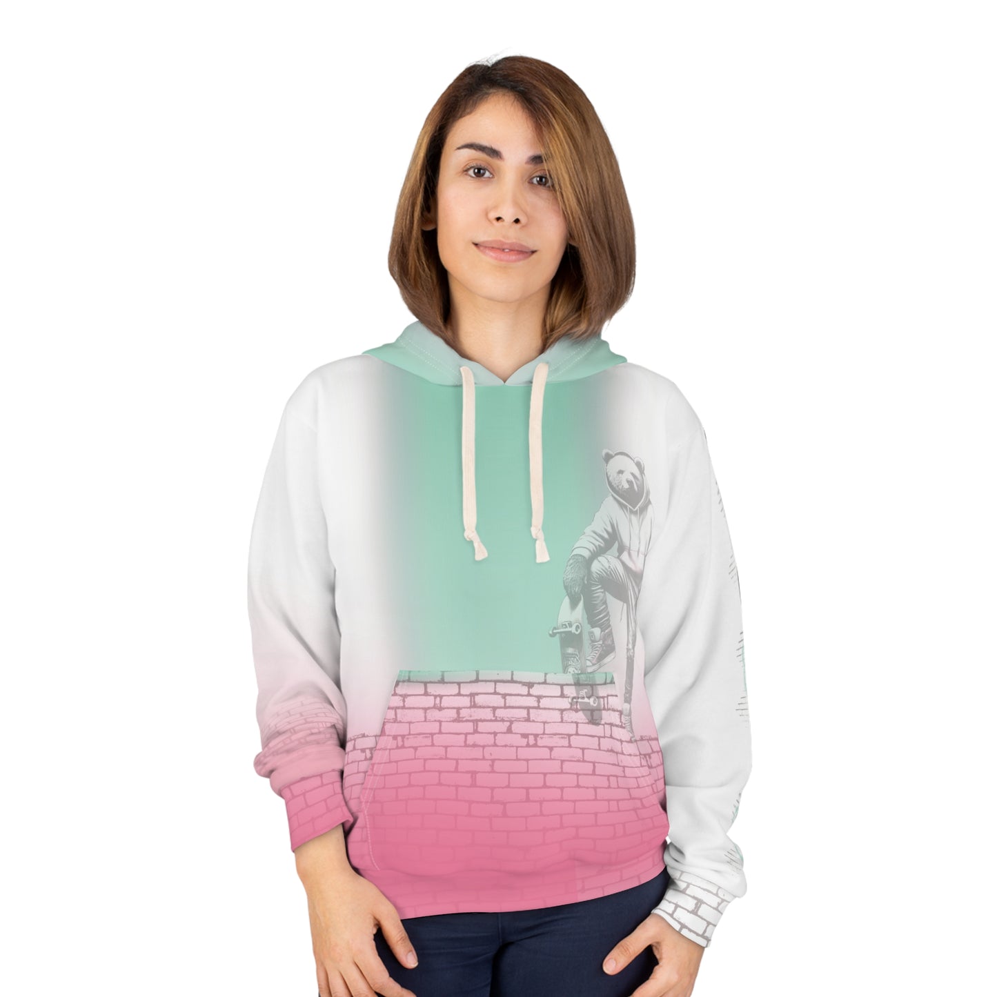 Baddy Bear: Brick & Board Hoodie