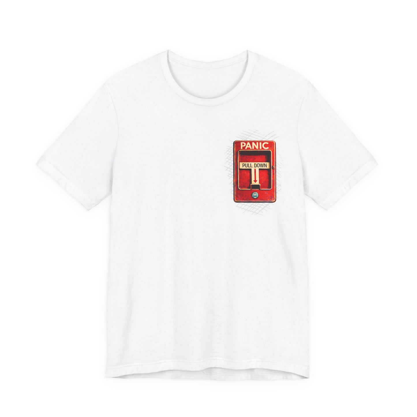 Panic the Clown White Ink Creates T-shirt