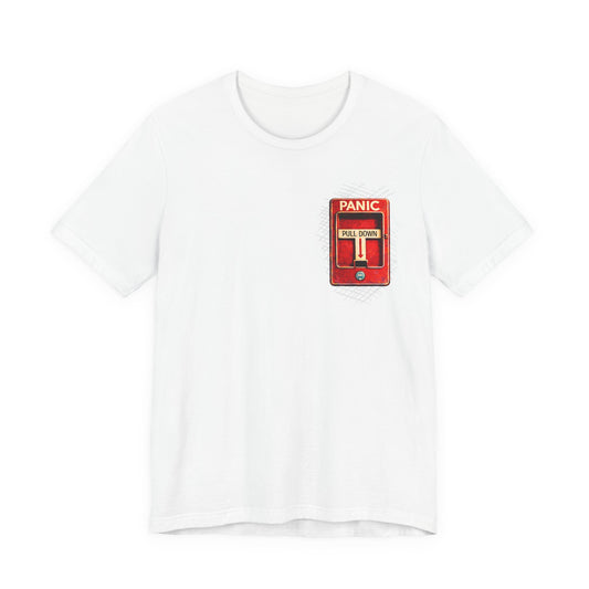 Panic the Clown White Ink Creates T-shirt