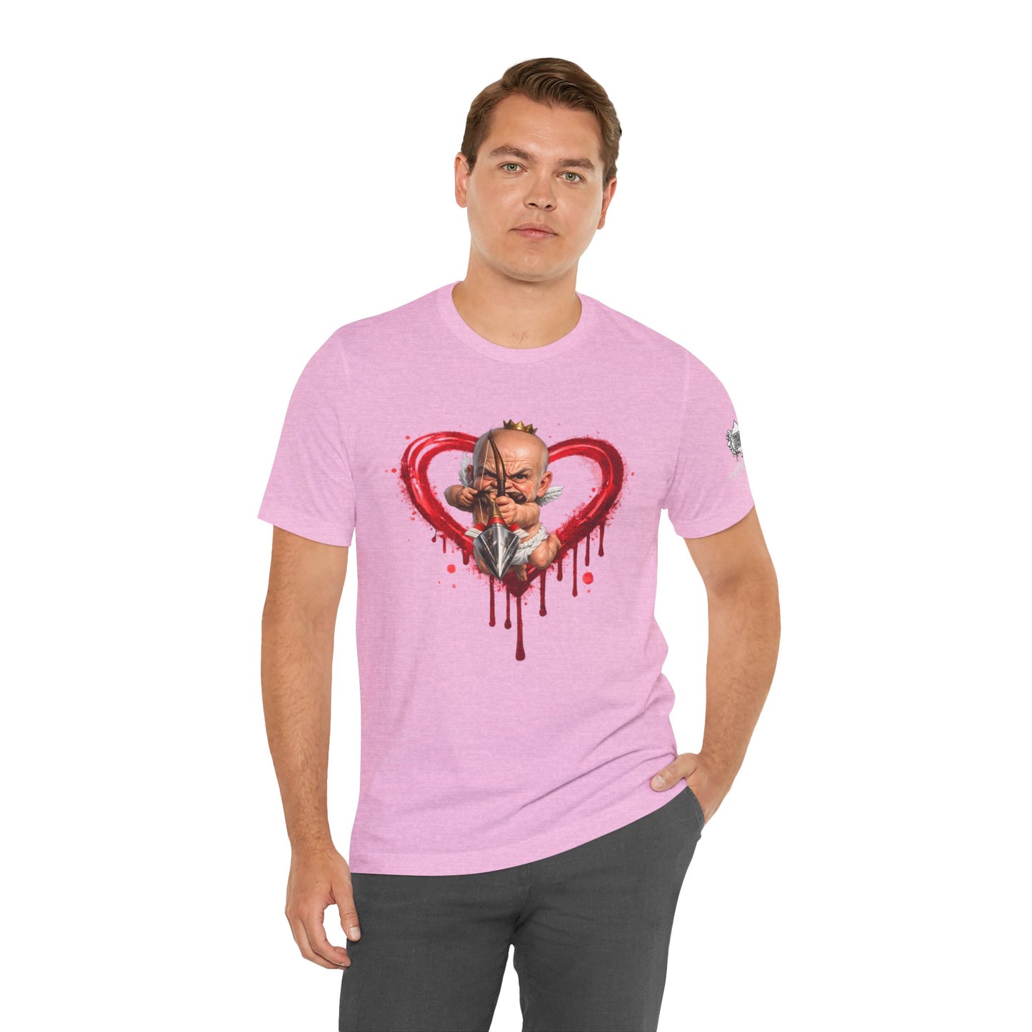 Cupid's Arrow T-Shirt — Valentine's Day Romantic Graphic Tee