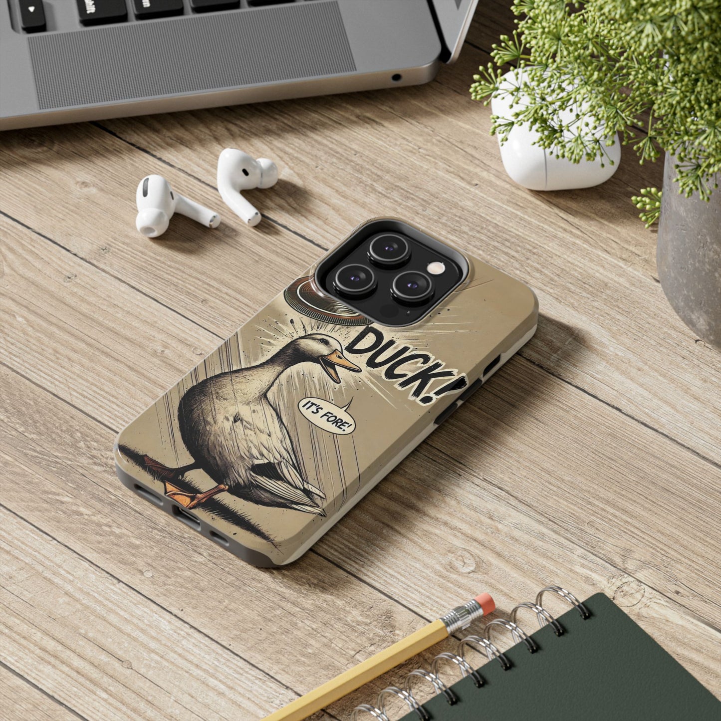 Duck Duck Disc -  Disc Golf Tough Phone Case