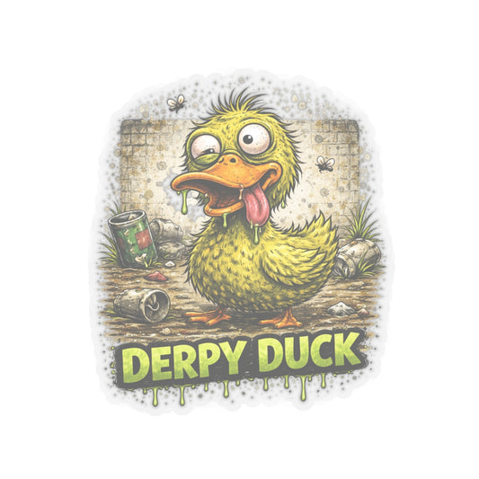 Derpy Duck Sticker