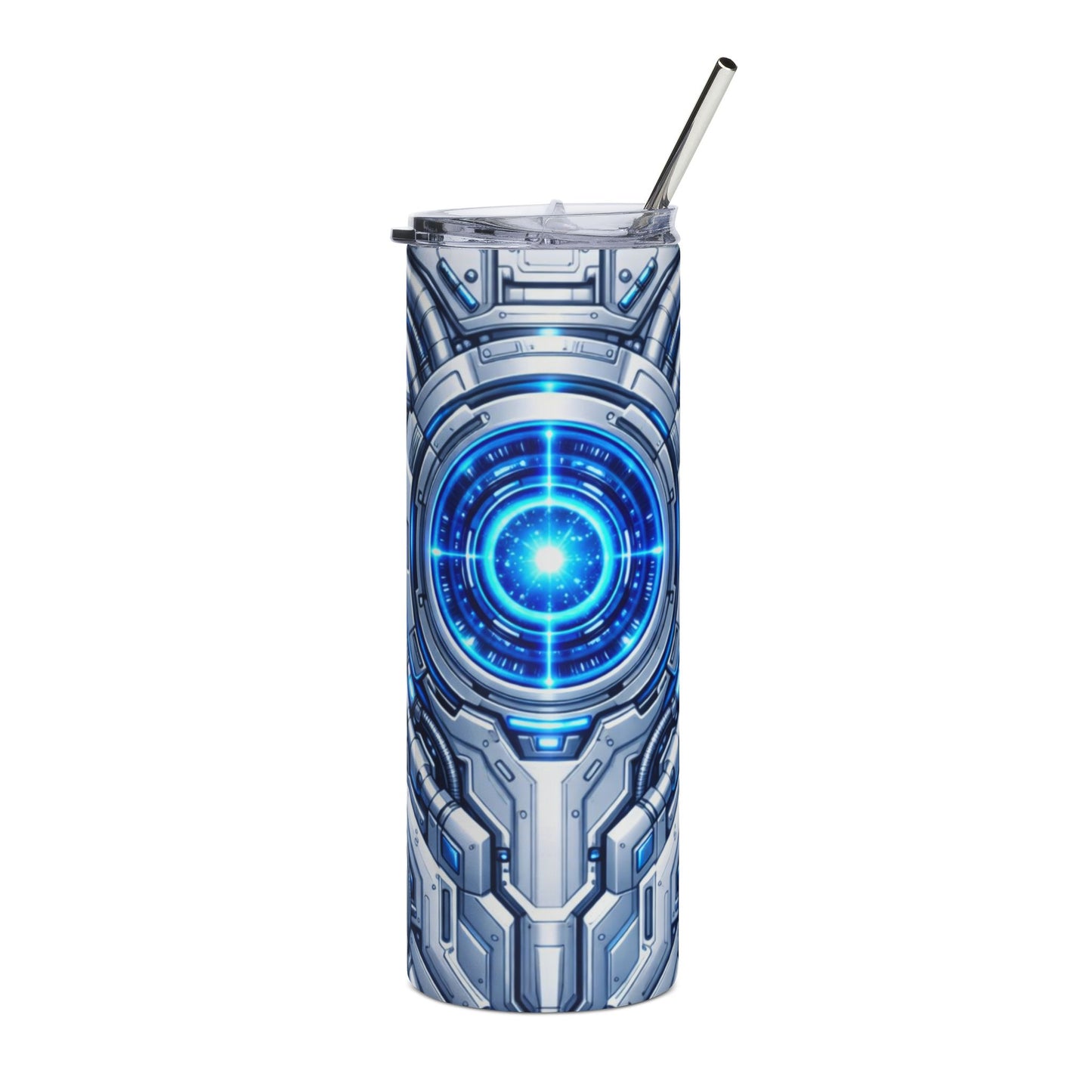 Blue Alien Fuel Cell Hot/Cold Drink Tumbler, 20oz