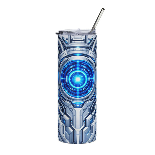 Blue Alien Fuel Cell Hot/Cold Drink Tumbler, 20oz