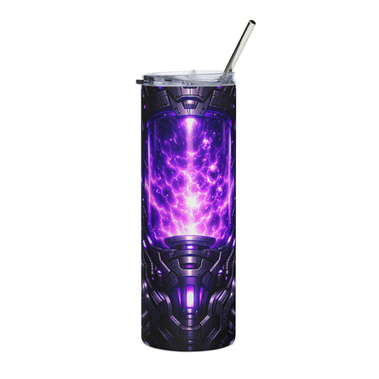 Purple Alien Fuel Cell Hot/Cold Drink Tumbler, 20oz