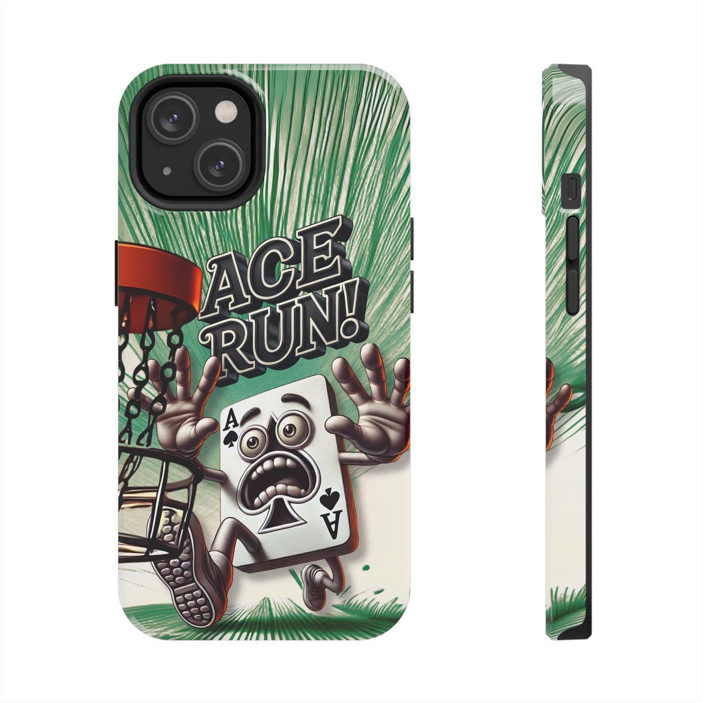 Ace Run! Disc Golf Tough Phone Case